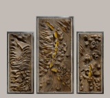 Tryptique - Bas reliefs